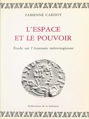 cover image of L'Espace et le Pouvoir